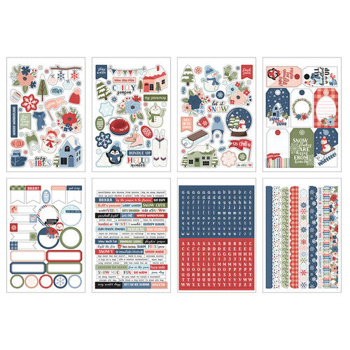 Chilling With My Snowmies Sticker Book – Echo Park Supply