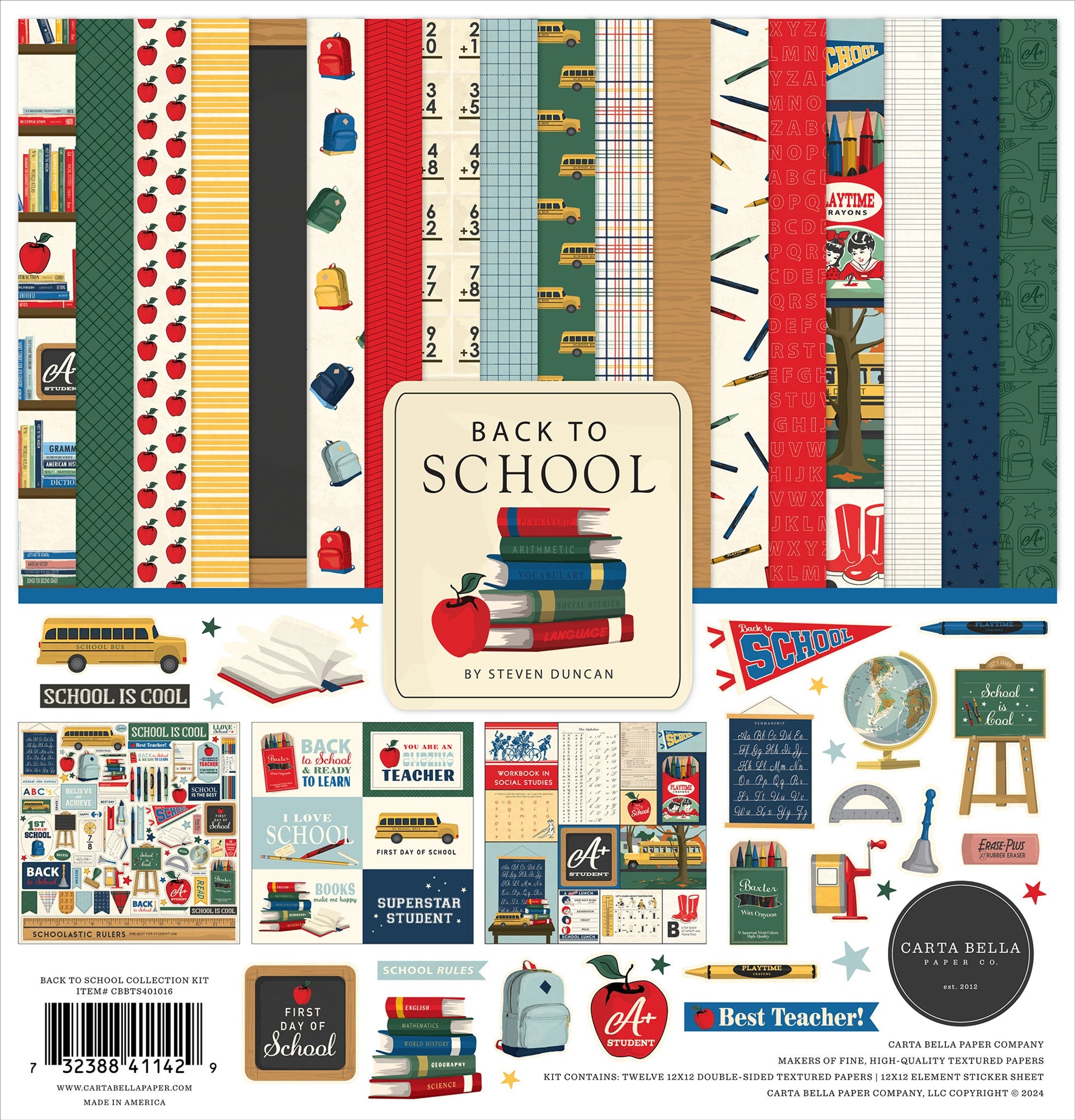 Back To School Collection Kit – Carta Bella on Sale