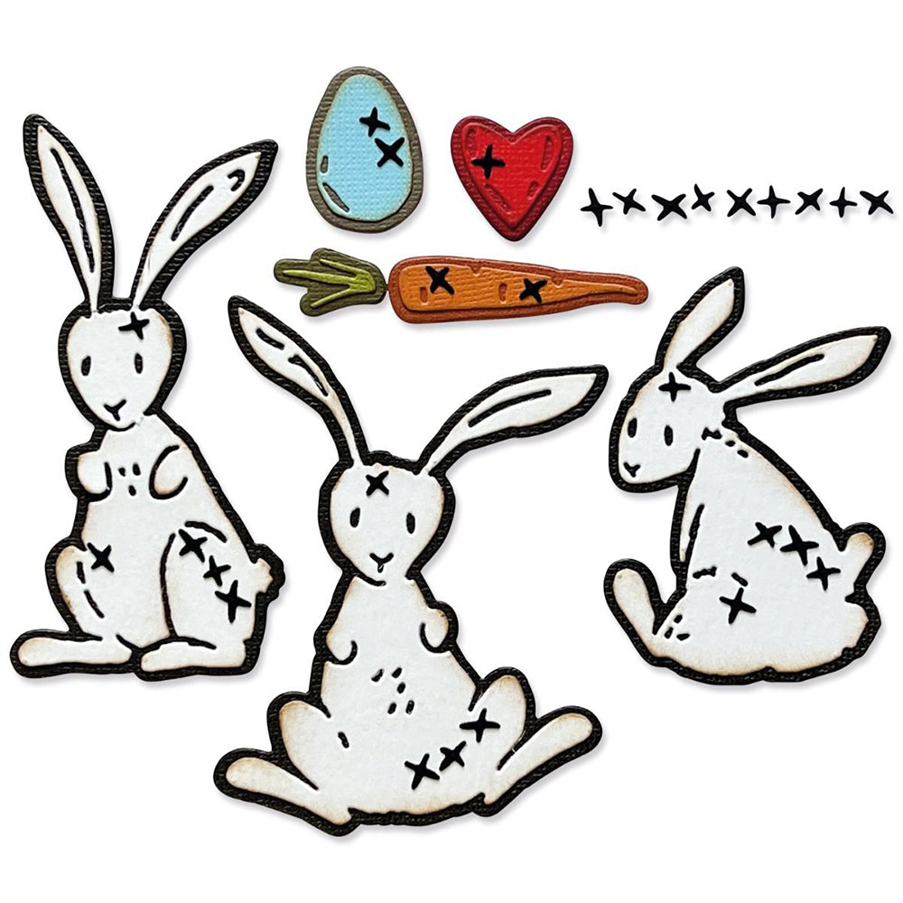 Bunny Stitch Thinlits Die Set – Tim Holtz – Sizzix Discount