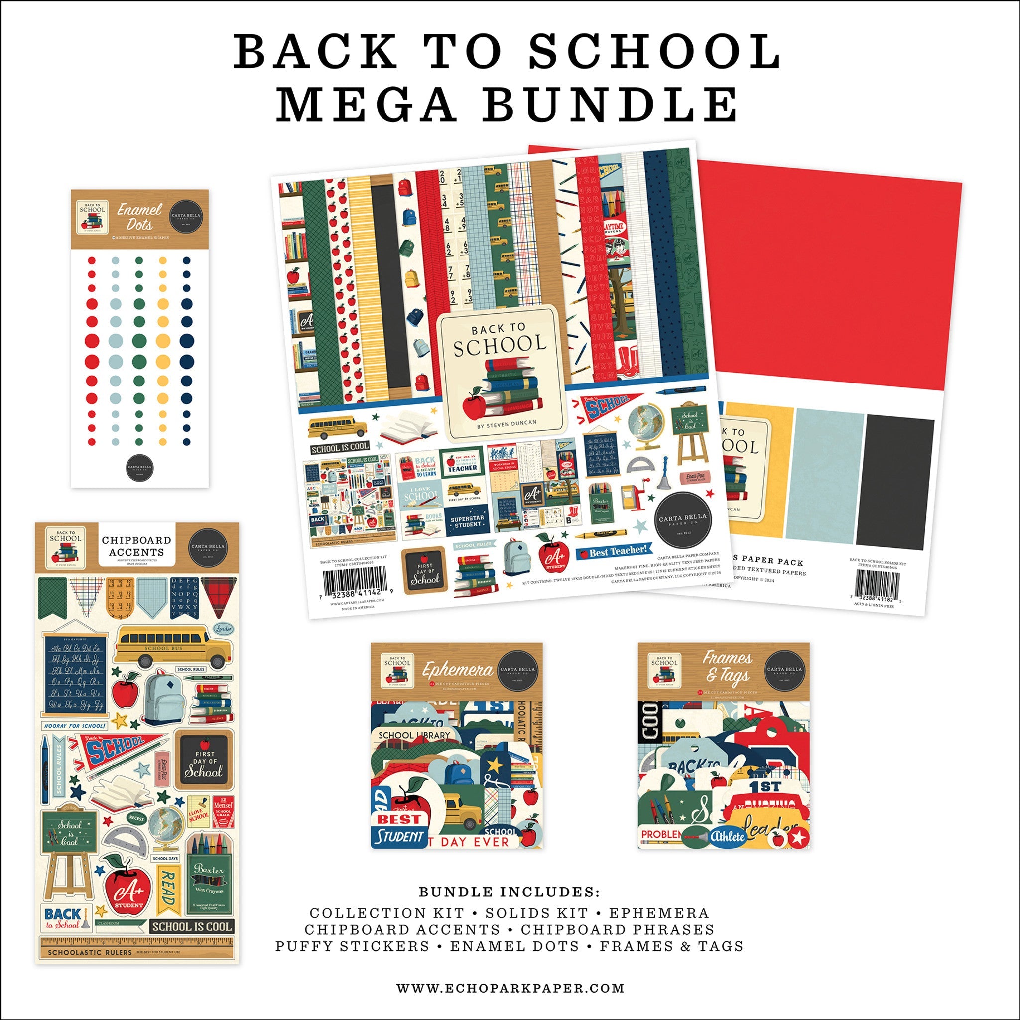 Back To School Mega Bundle – Carta Bella Fashion