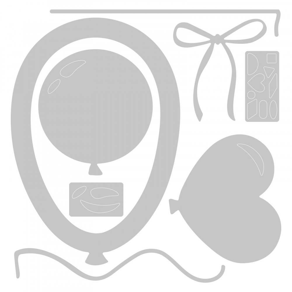 Balloon Thinlits Dies – Jessica Scott – Sizzix Supply