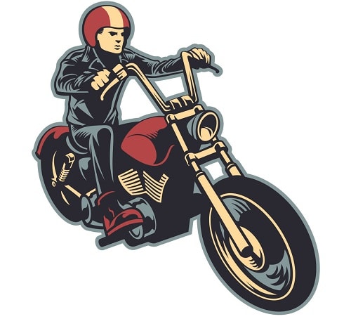 Classic Biker Style SVG Image File Download for Craft Projects Hot on Sale