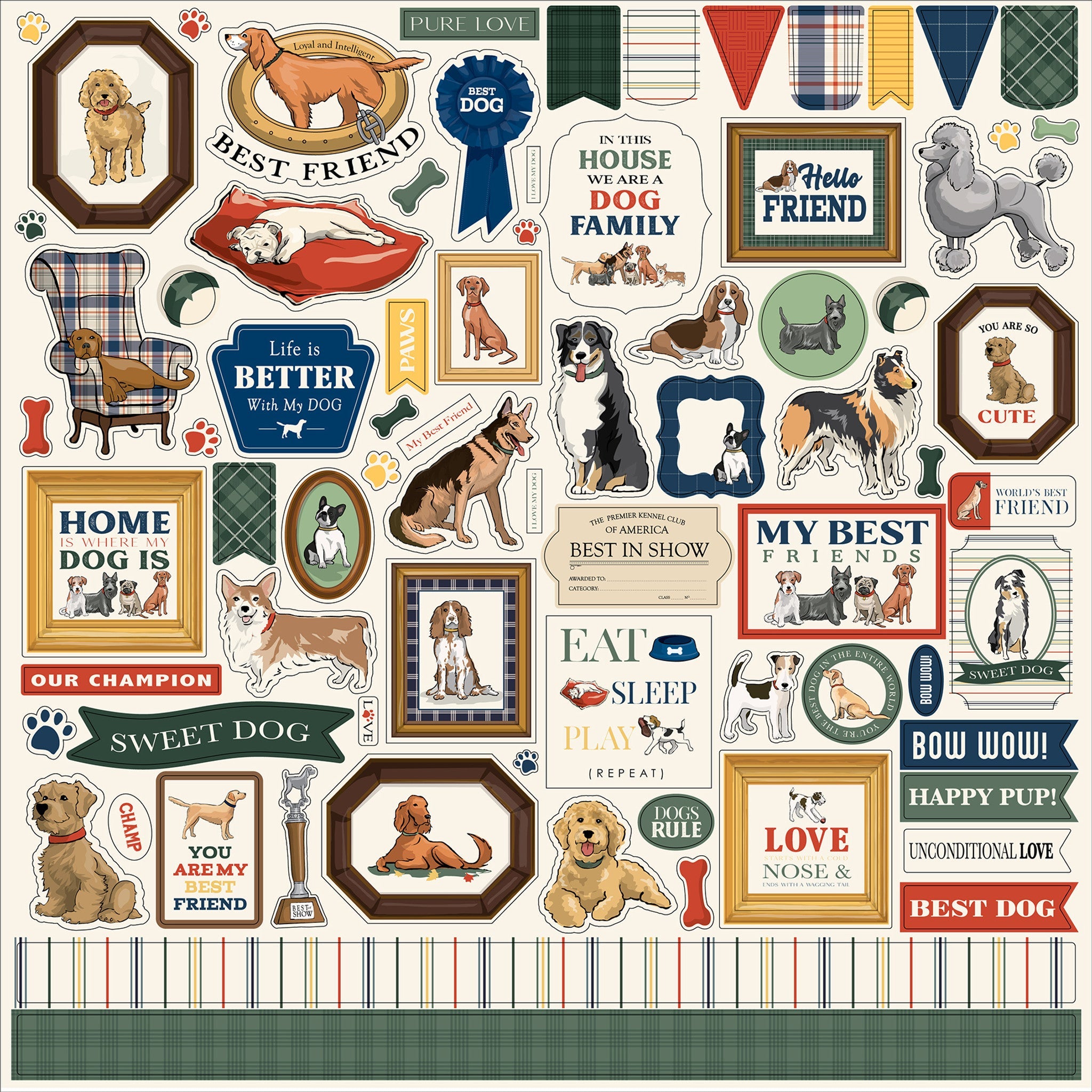 Best In Show Element Stickers – Carta Bella Sale