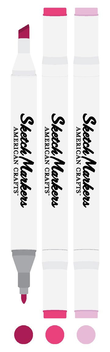 Bubblegum Sketch Markers – American Crafts Discount