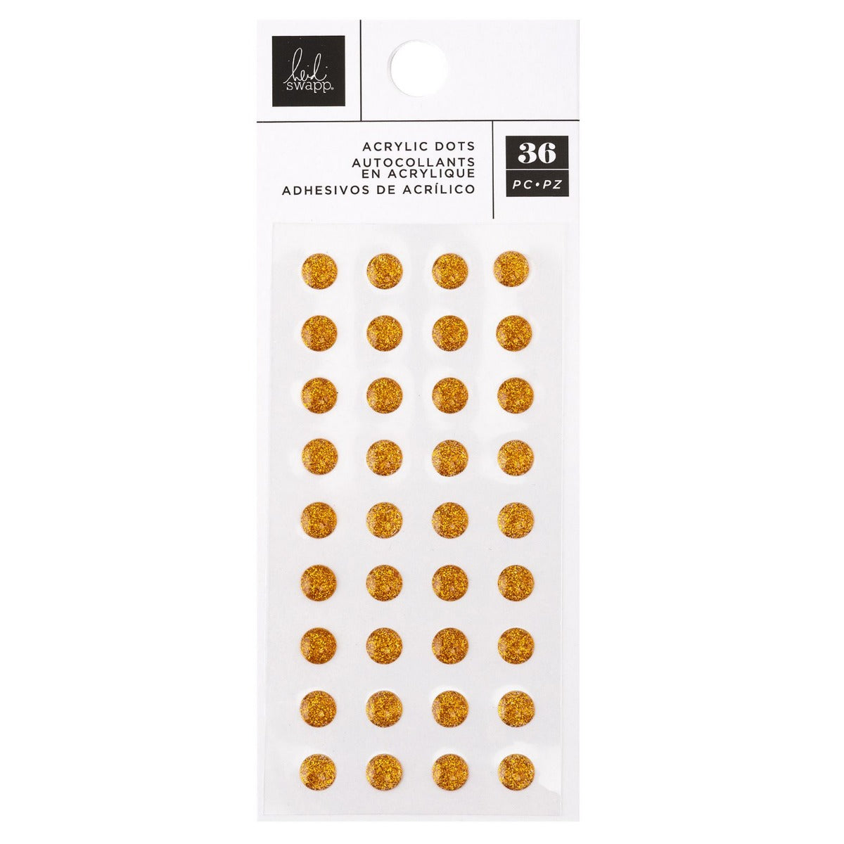 Acrylic Dot Stickers – Heidi Swapp – Set Sail Collection – American Crafts Online