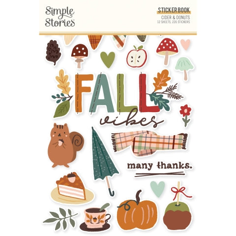 Cider & Donuts Sticker Book – Simple Stories Fashion