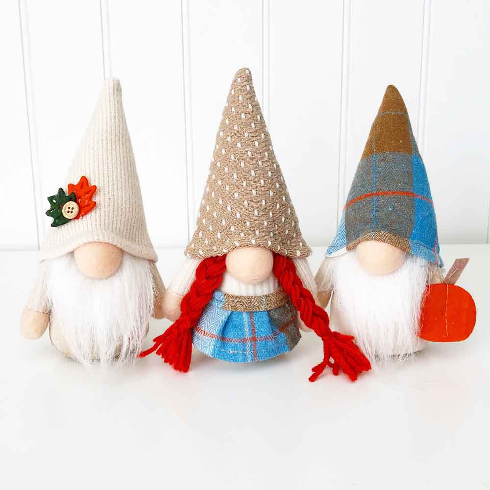 Best of Fall Plush Gnomes – Tabletop Decor – Foundations Decor Online Hot Sale