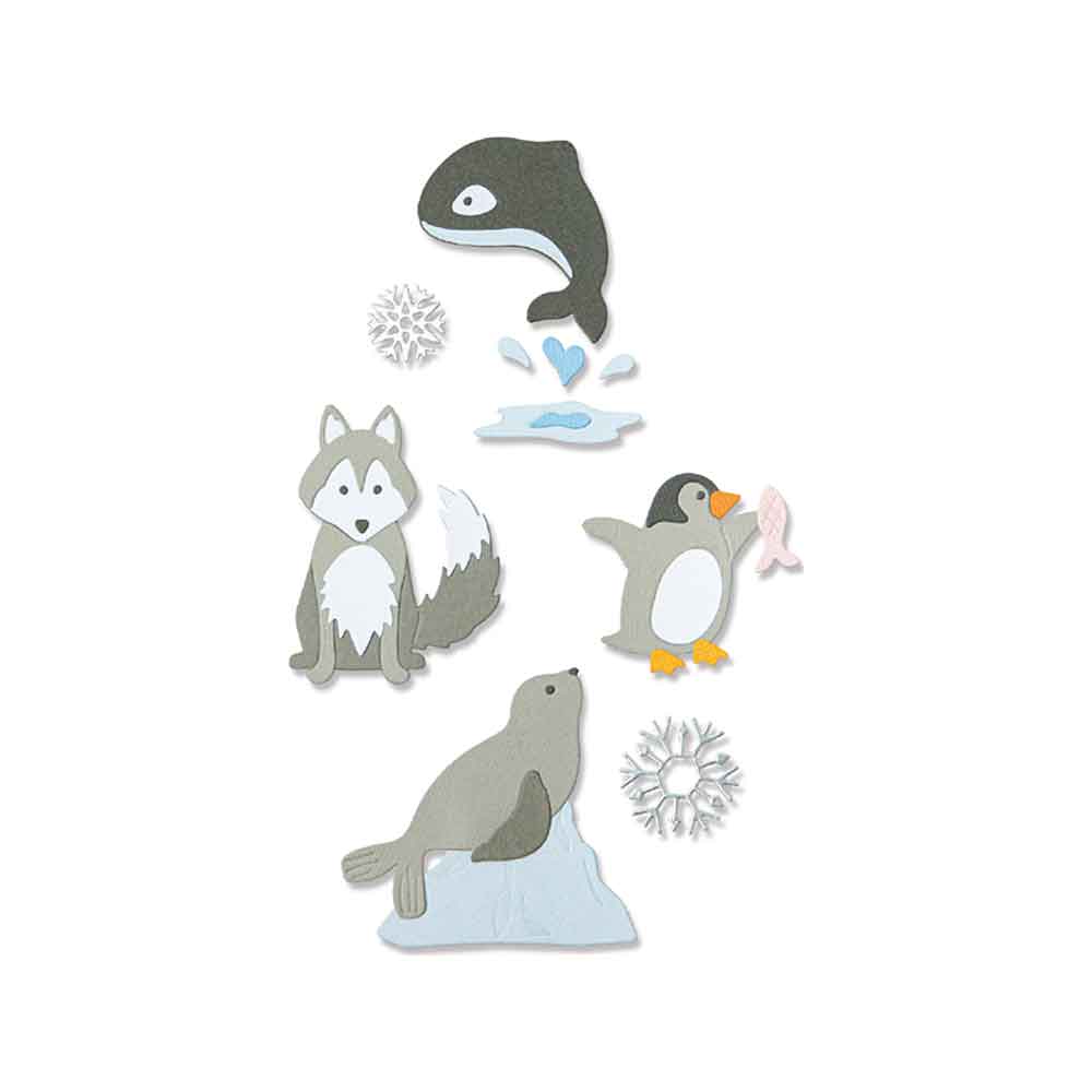 Arctic Animals Thinlits Die Set – Jennifer Ogborn – Sizzix on Sale