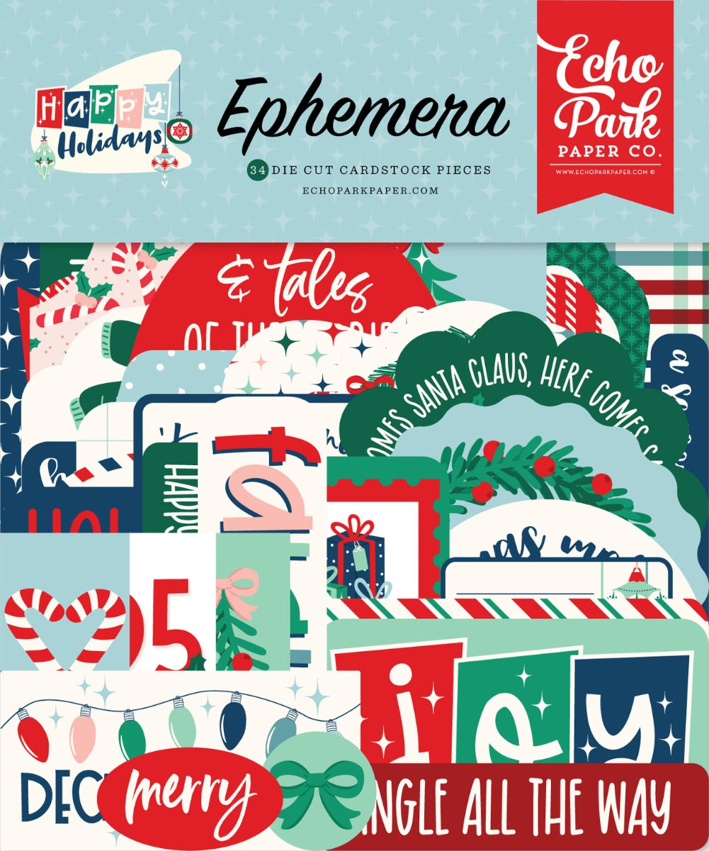 Happy Holidays Ephemera – Echo Park Online now