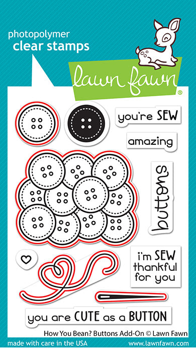 How You Bean Buttons Add-On-Lawn Cuts – Dies -Lawn Fawn Fashion
