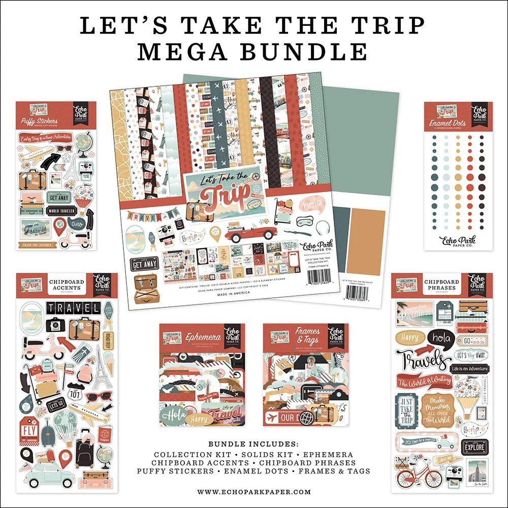 Let’s Take The Trip Mega Bundle – Echo Park Discount