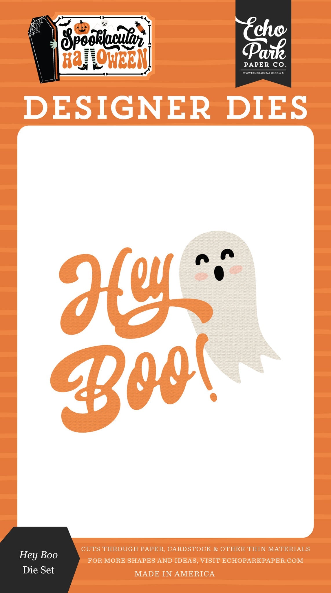 Hey Boo Die Set – Spooktacular Halloween – Echo Park Online