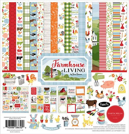 Farmhouse Living Collection Kit – Carta Bella Supply