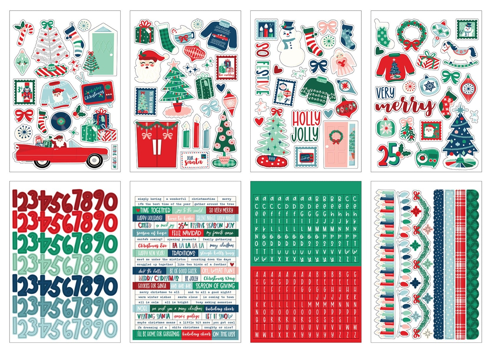 Happy Holidays Sticker Book – Echo Park Online