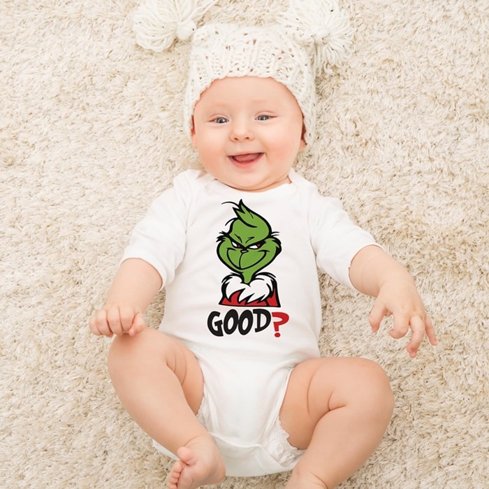 Good Grinch SVG Image File Download for Christmas Projects Fashion