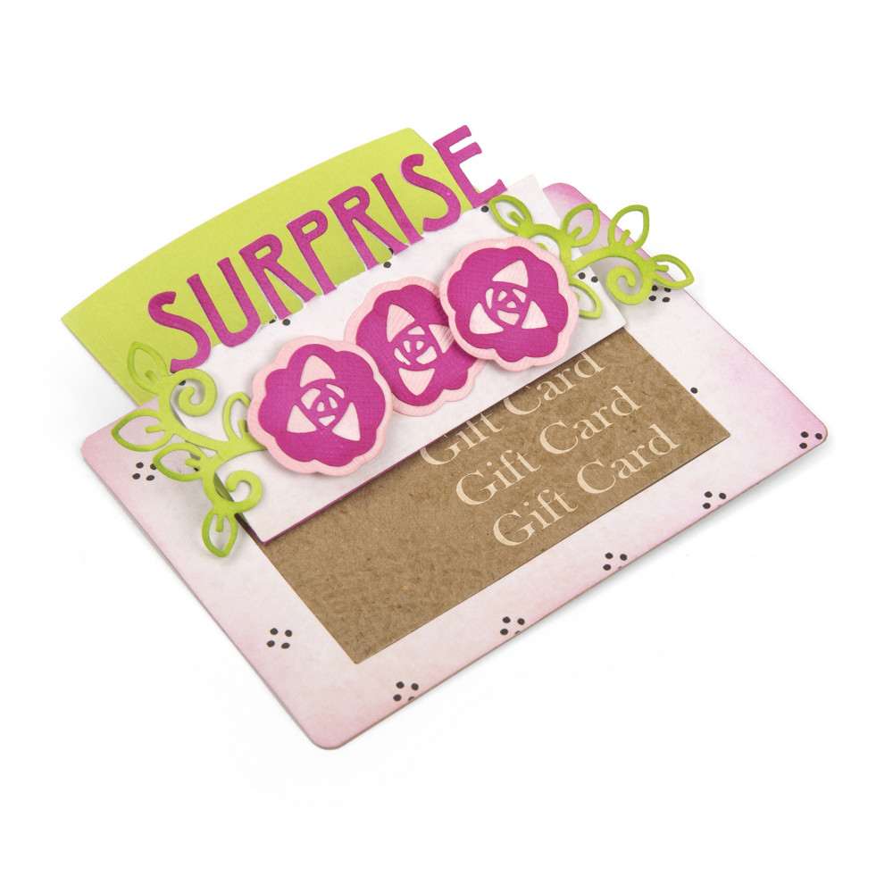 Gift Card Slider Card Thinlits Dies – Lynda Kanase – Sizzix Online now
