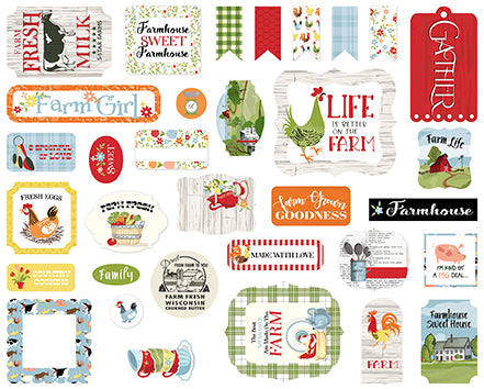 Farmhouse Living Ephemera – Carta Bella Online