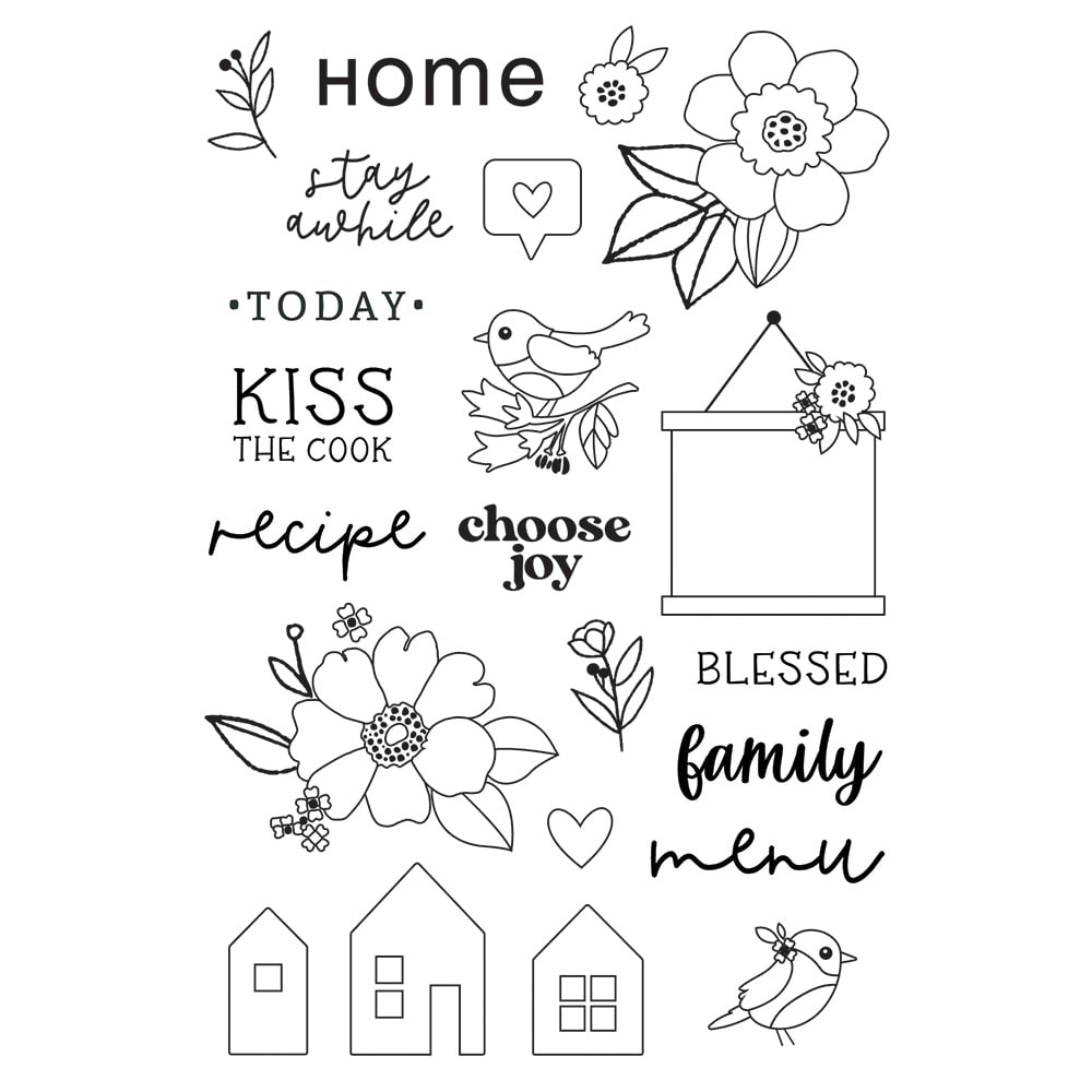 Hearth & Home Stamps – Simple Stories Fashion