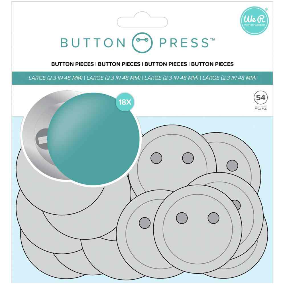 Large Button Blanks – Button Press – We R Memory Keepers on Sale