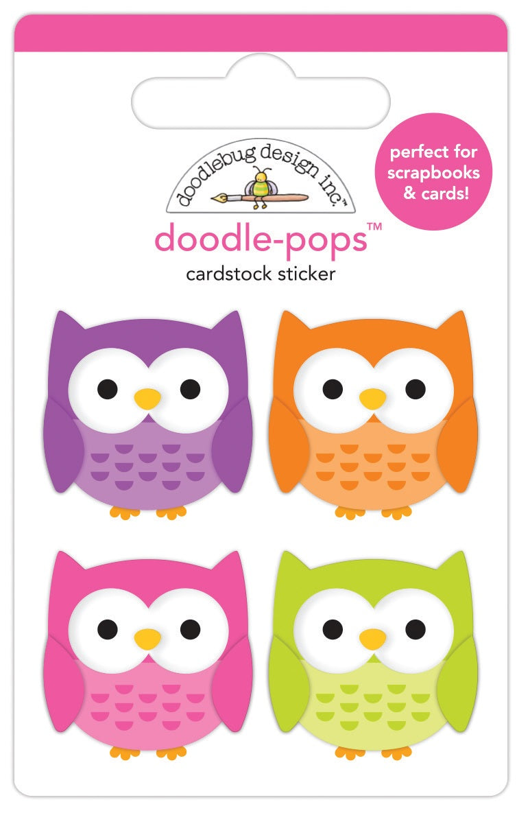 Happy Owl-O-Ween Doodle-Pops – Happy Haunting – Doodlebug on Sale