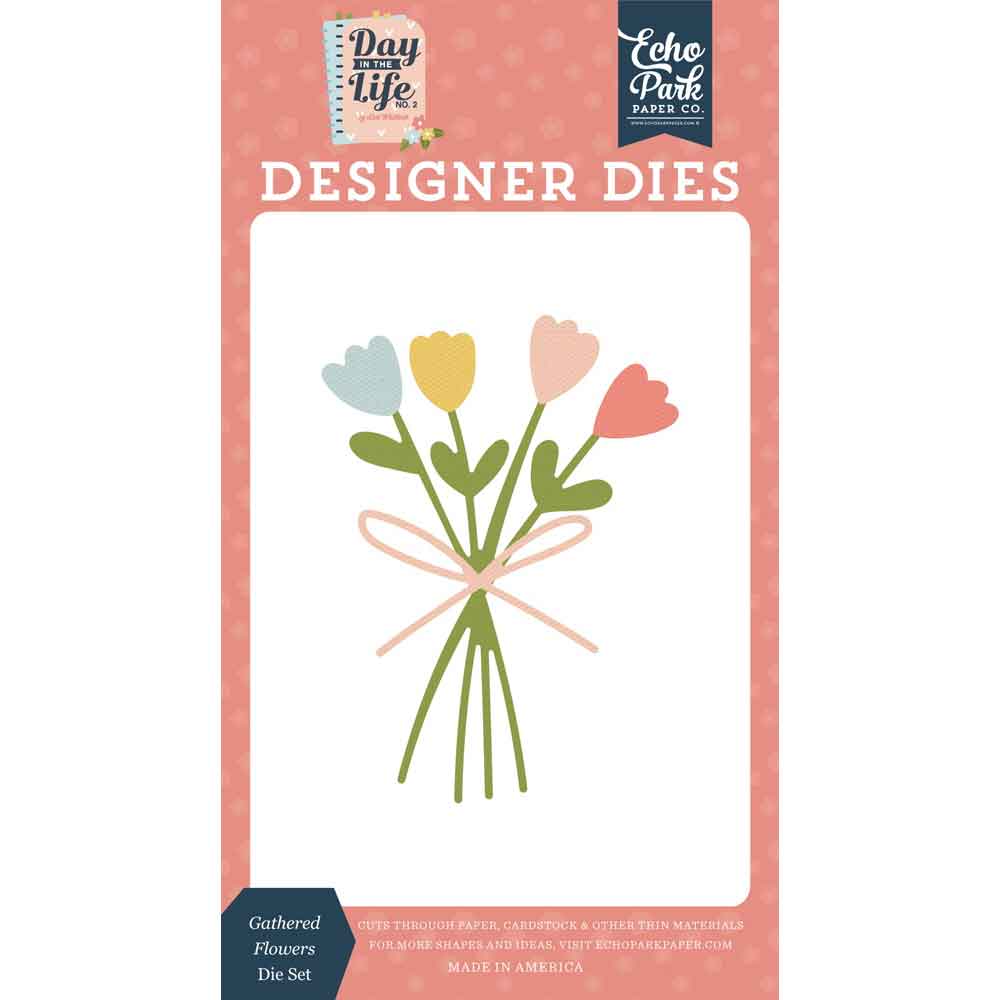 Gathered Flowers Die Set – Day In The Life No.2 – Lori Whitlock – Echo Park Online now