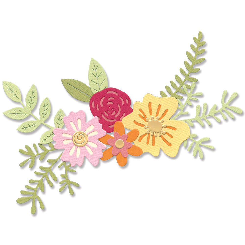Floral Cluster Thinlits Die Set – Jess Slack – Sizzix on Sale