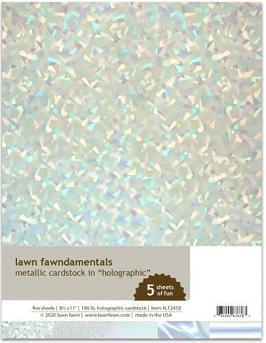 Holographic Metallic Cardstock – Lawn Fawn Hot on Sale