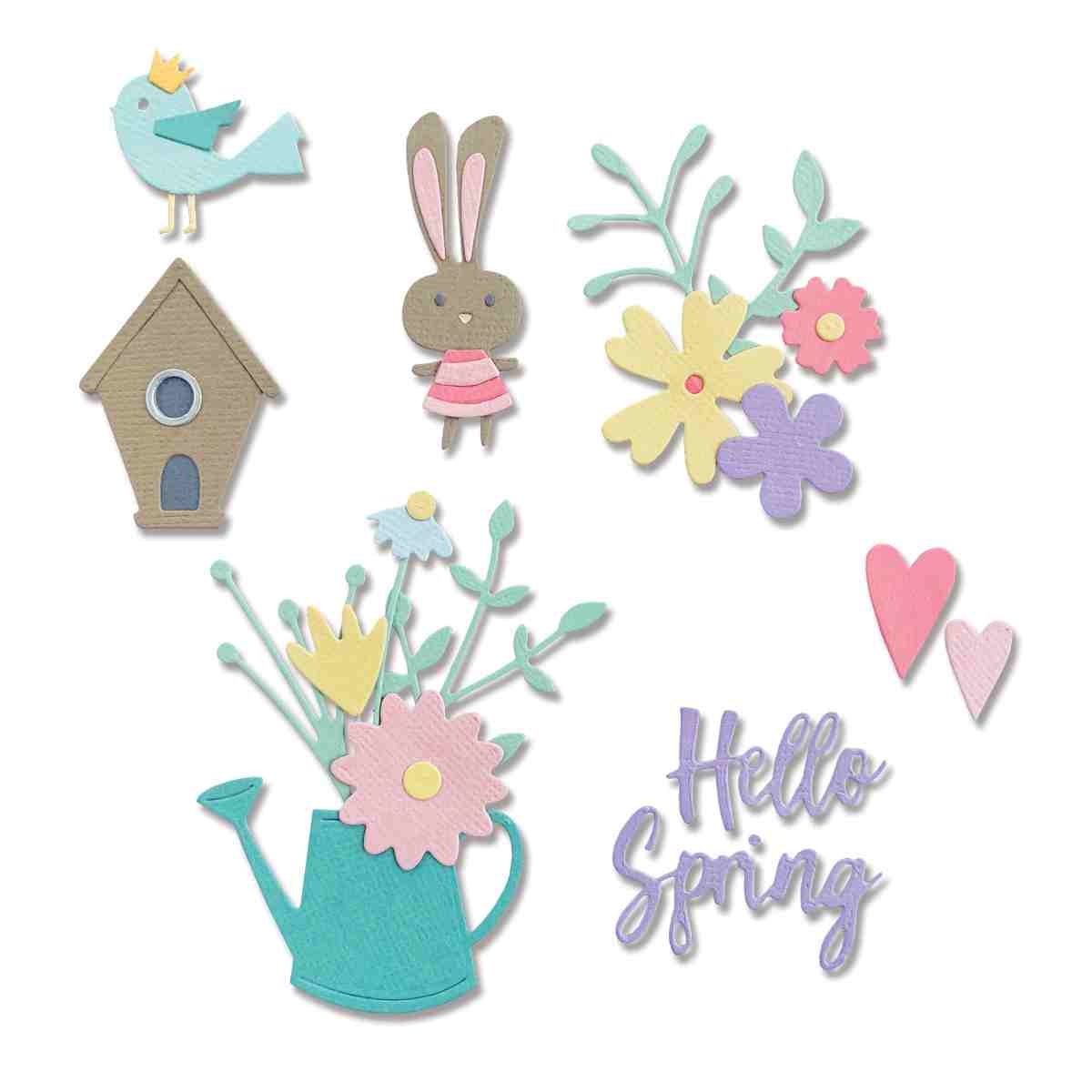 Hello Spring Thinlits Dies – Olivia Rose – Sizzix Hot on Sale