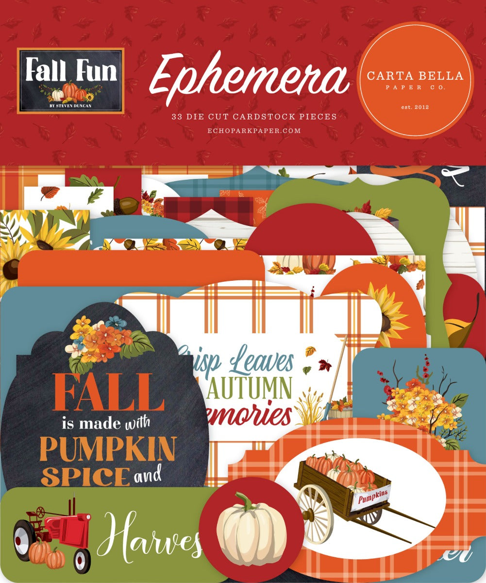 Fall Fun Ephemera – Carta Bella Online Sale