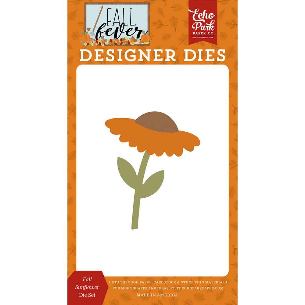 Fall Sunflower Die Set – Fall Fever – Echo Park Supply