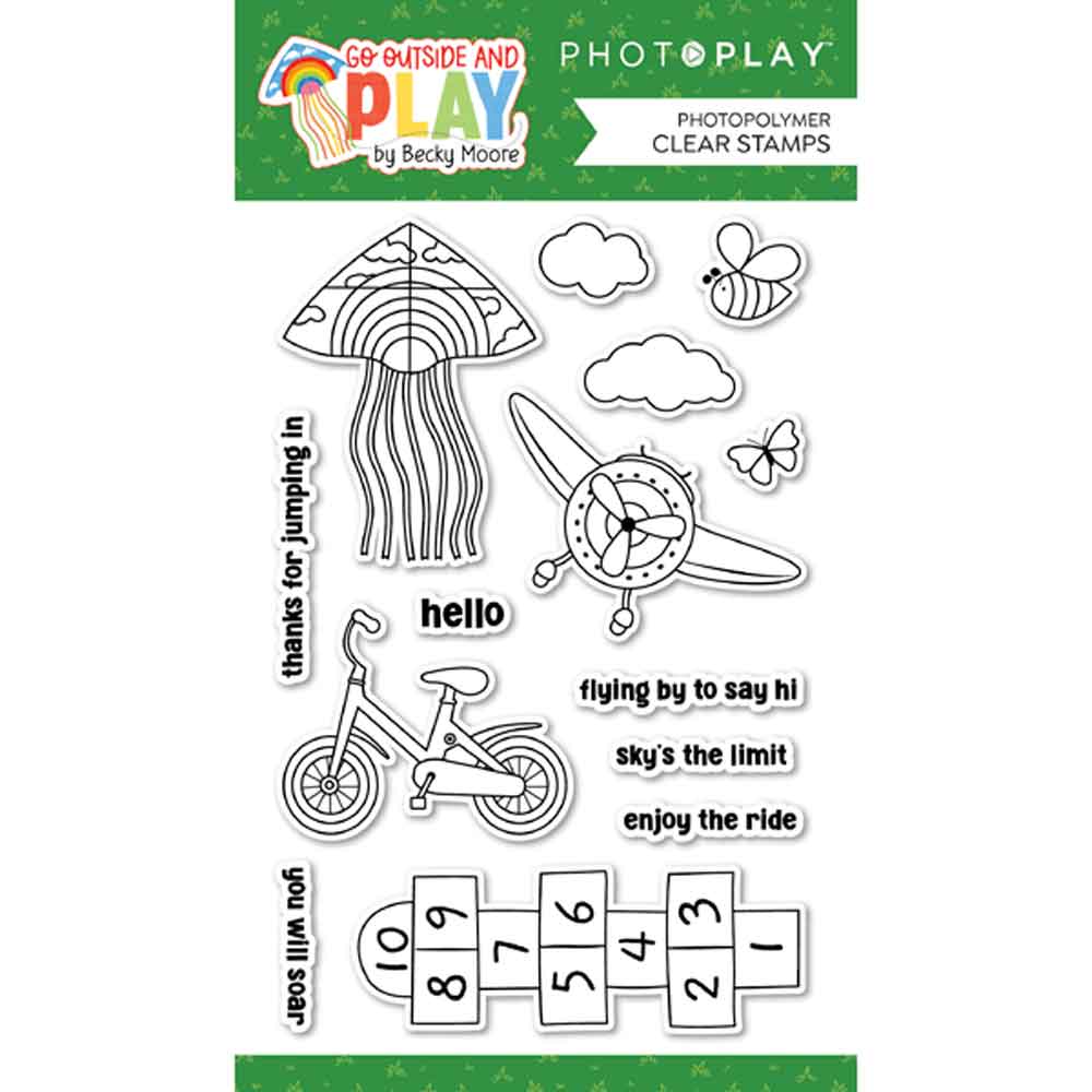 Go Outside and Play Stamp Set – Becky Moore – PhotoPlay Online