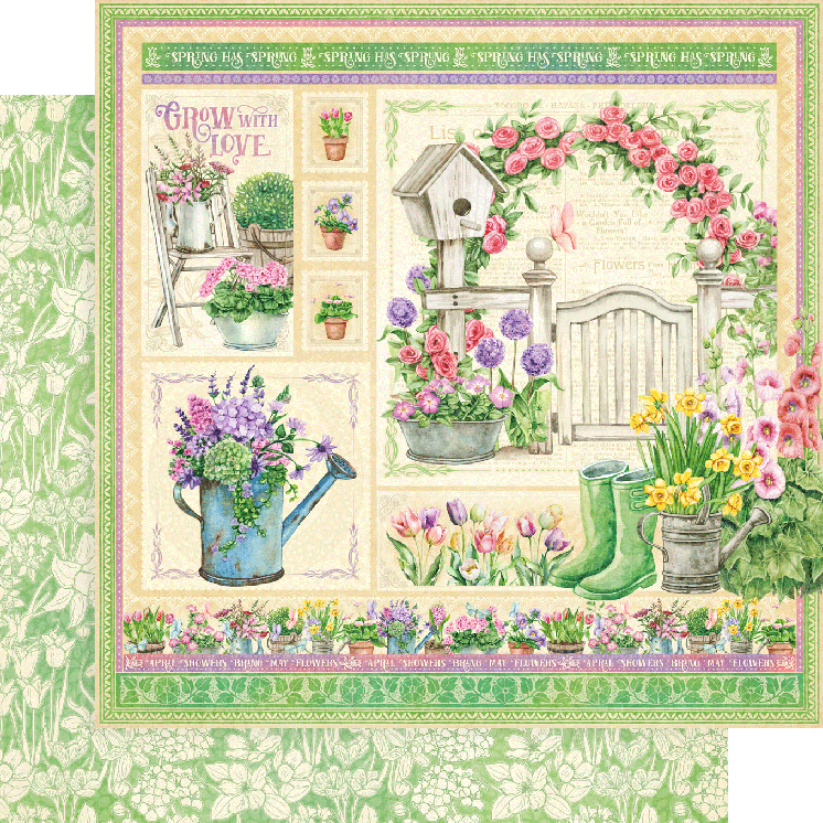 Grow with Love 8″ x 8″ Collection Pack – Graphic 45 Fashion