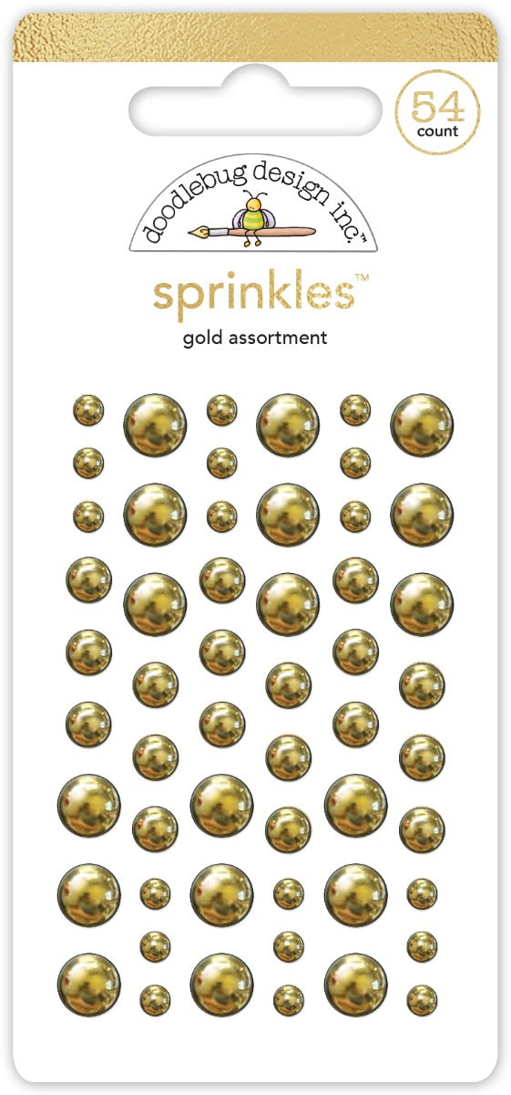 Gold Assortment Sprinkles  – Doodlebug Sale