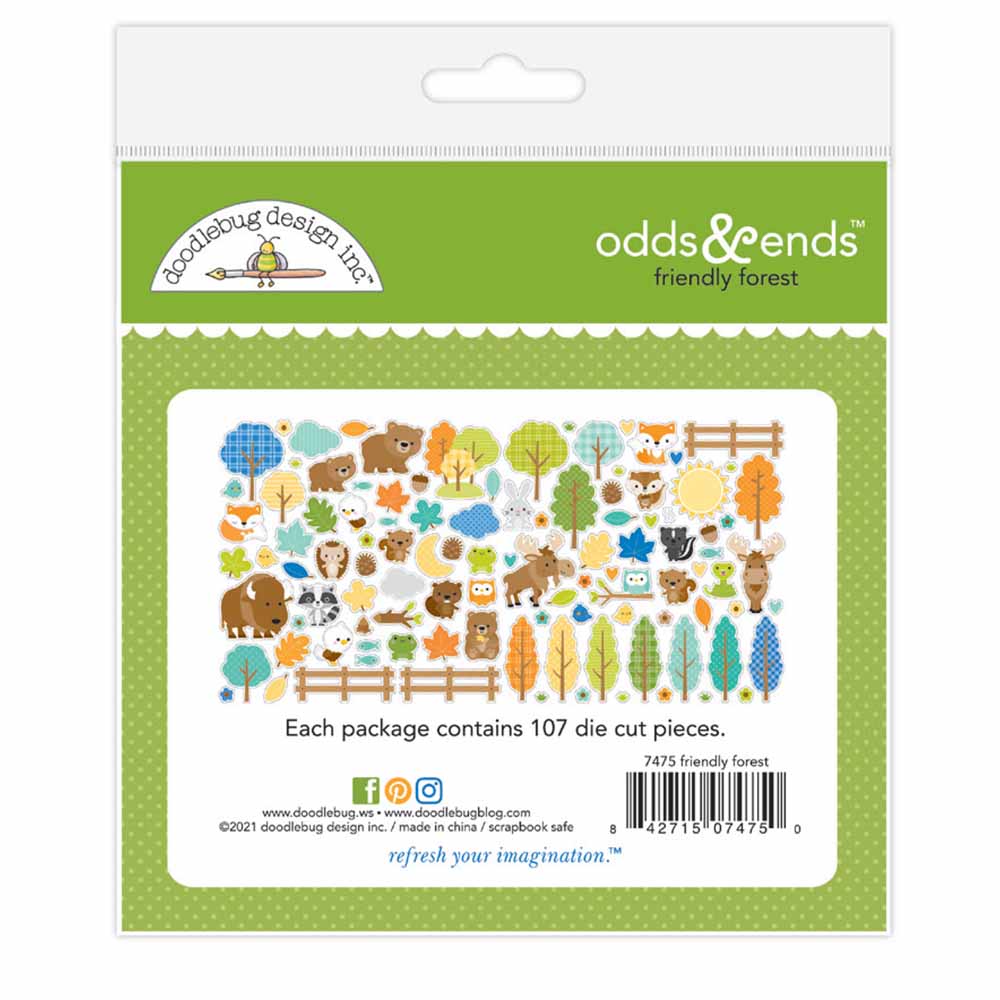 Friendly Forest Odds & Ends – Great Outdoors – Doodlebug Online Sale