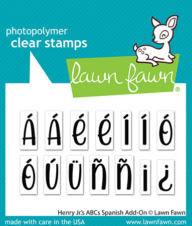 Henry Jr.’s ABCs Spanish Add-On-Lawn Fawn Hot on Sale