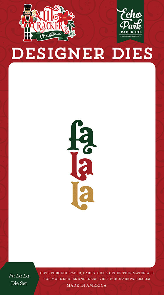 Fa La La Die Set – Nutcracker Christmas – Echo Park Online now