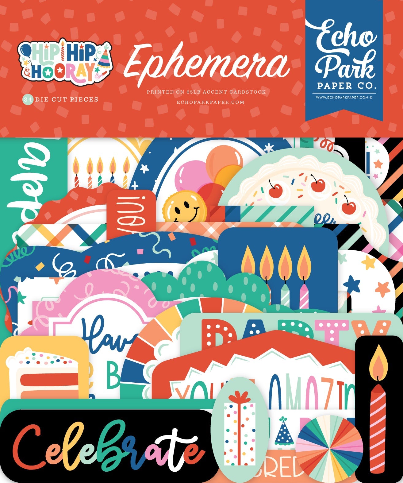 Hip Hip Hooray Ephemera – Echo Park Sale