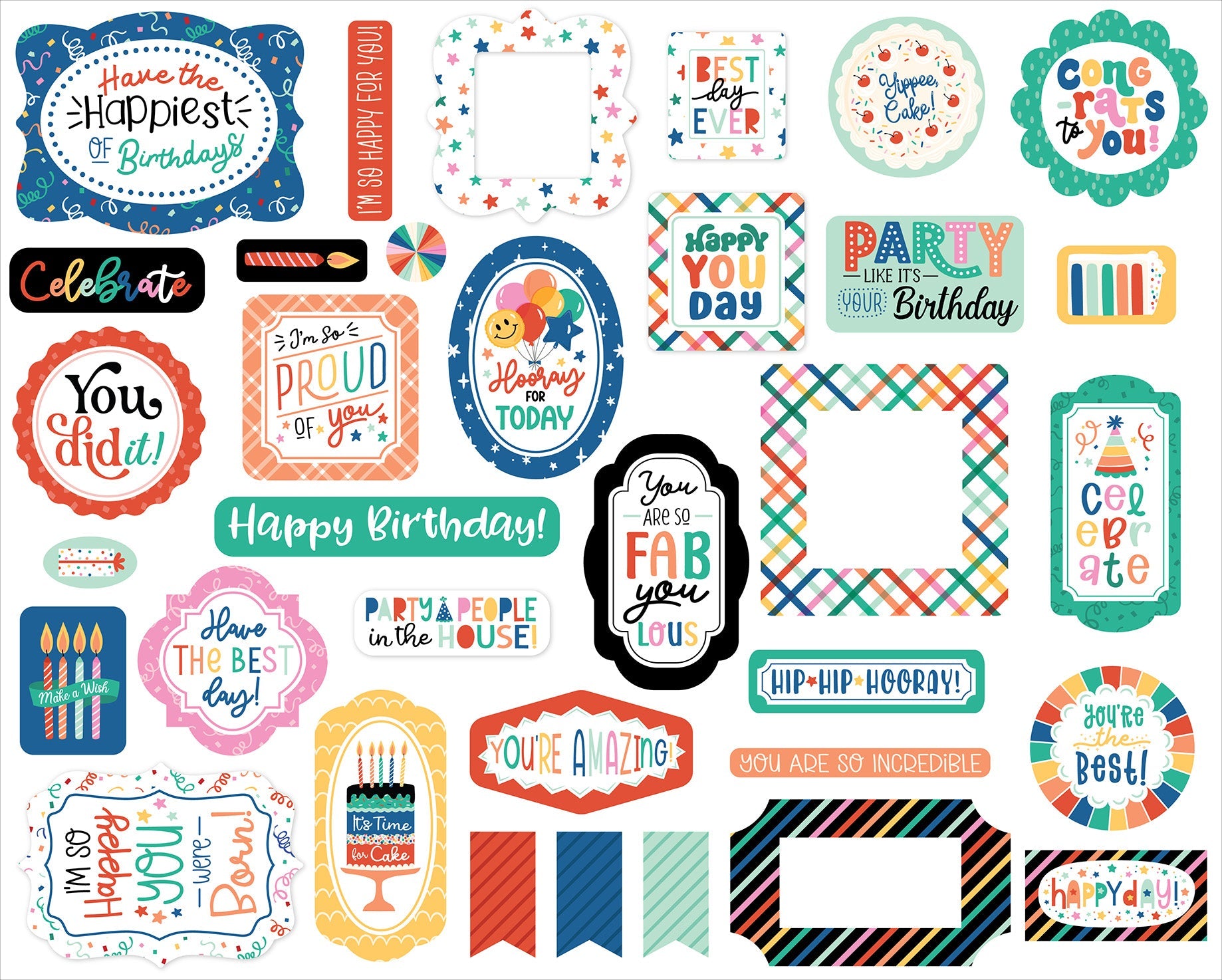 Hip Hip Hooray Ephemera – Echo Park Sale