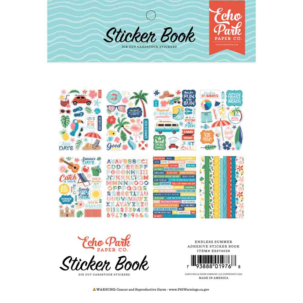 Endless Summer Sticker Book – Echo Park Online Hot Sale