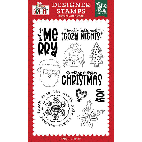 Feeling Merry Stamp Set – Baking Spirits Bright – Echo Park Online now
