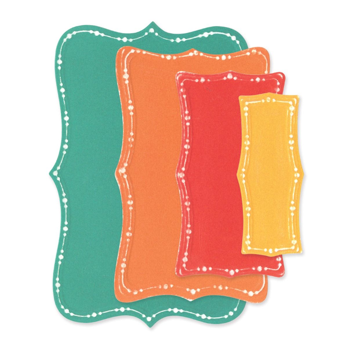 Fanciful Doris Dotted Top Note Framelits Die Set by Stacey Park – Sizzix Fashion