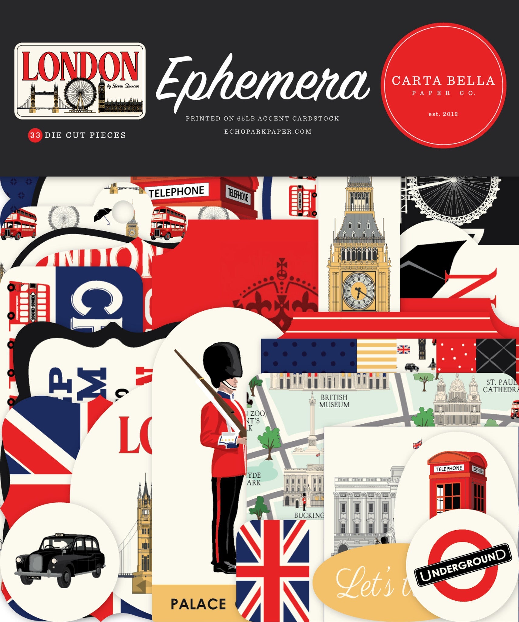 London Ephemera – Carta Bella Fashion