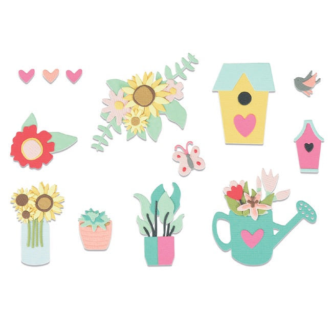 Floral Garden Thinlits Dies – Jessica Scott – Sizzix Online Hot Sale