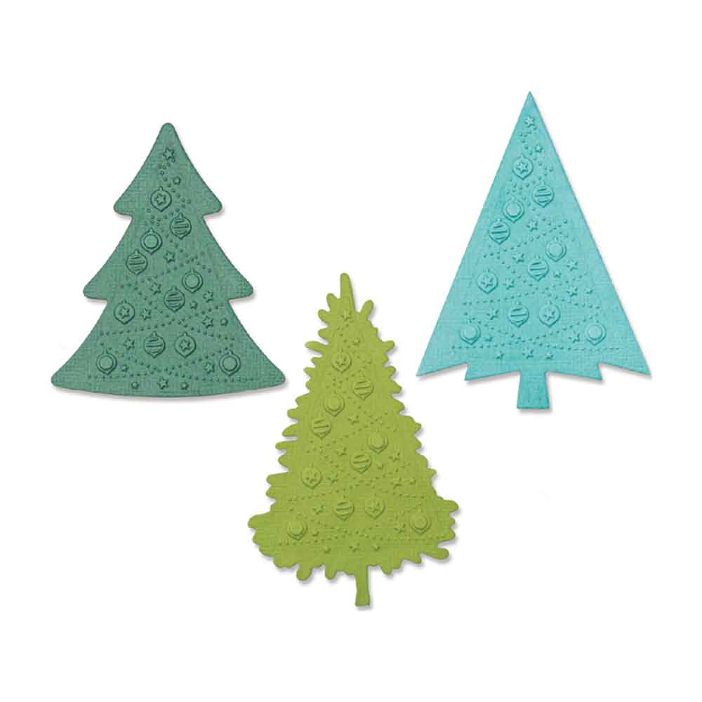 Festive Trees Switchlits Embossing Folder – Kath Breen – Sizzix Hot on Sale