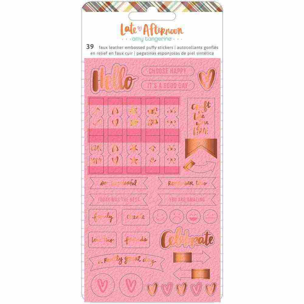 Late Afternoon Puffy Stickers – American Crafts Fashion