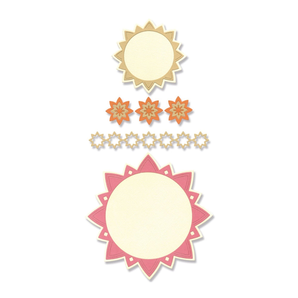 Geo Frames & Borders Thinlits Die Set – Lisa Jones – Sizzix Sale