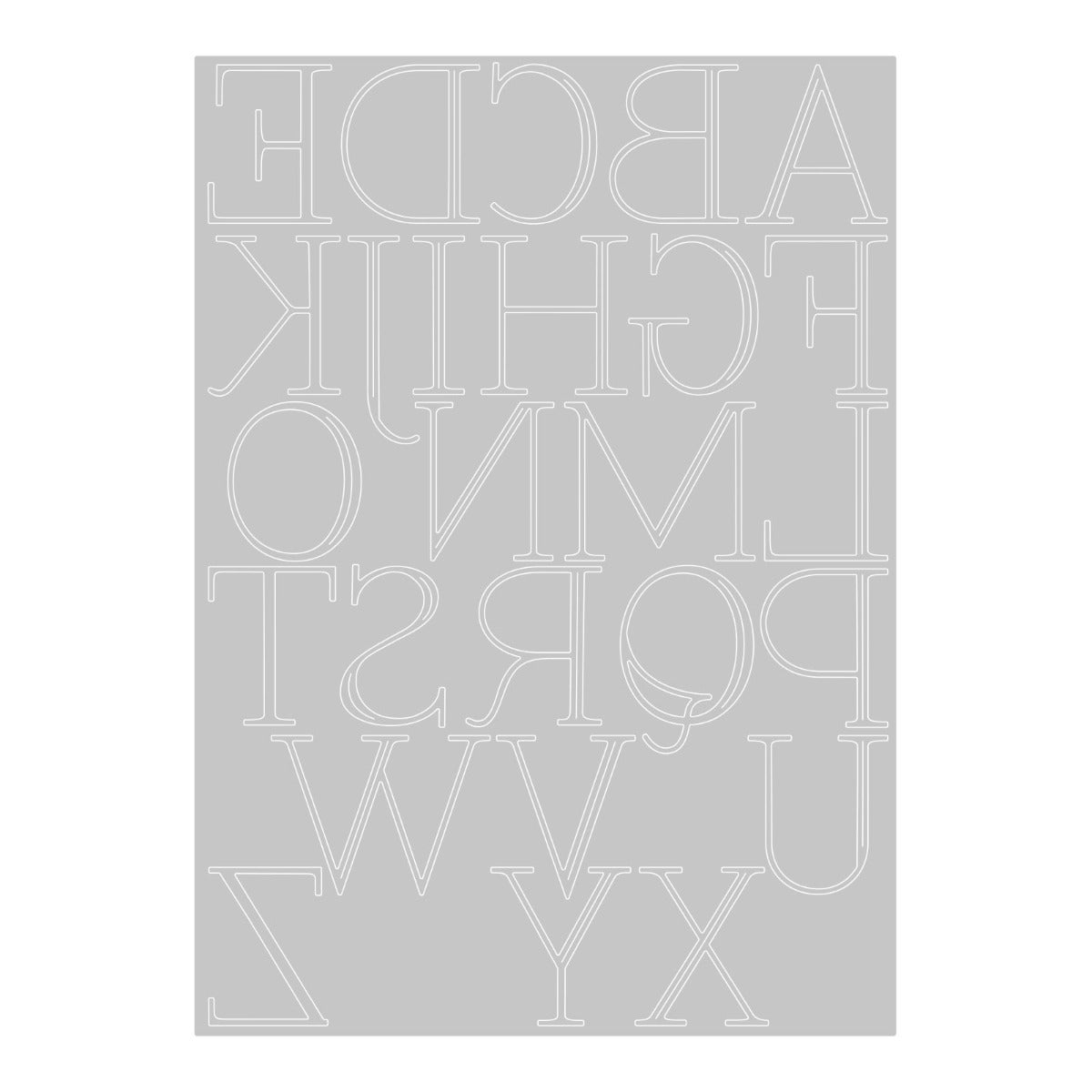 Elegant Capitals Thinlits Die – Jennifer Ogborn – Sizzix Discount