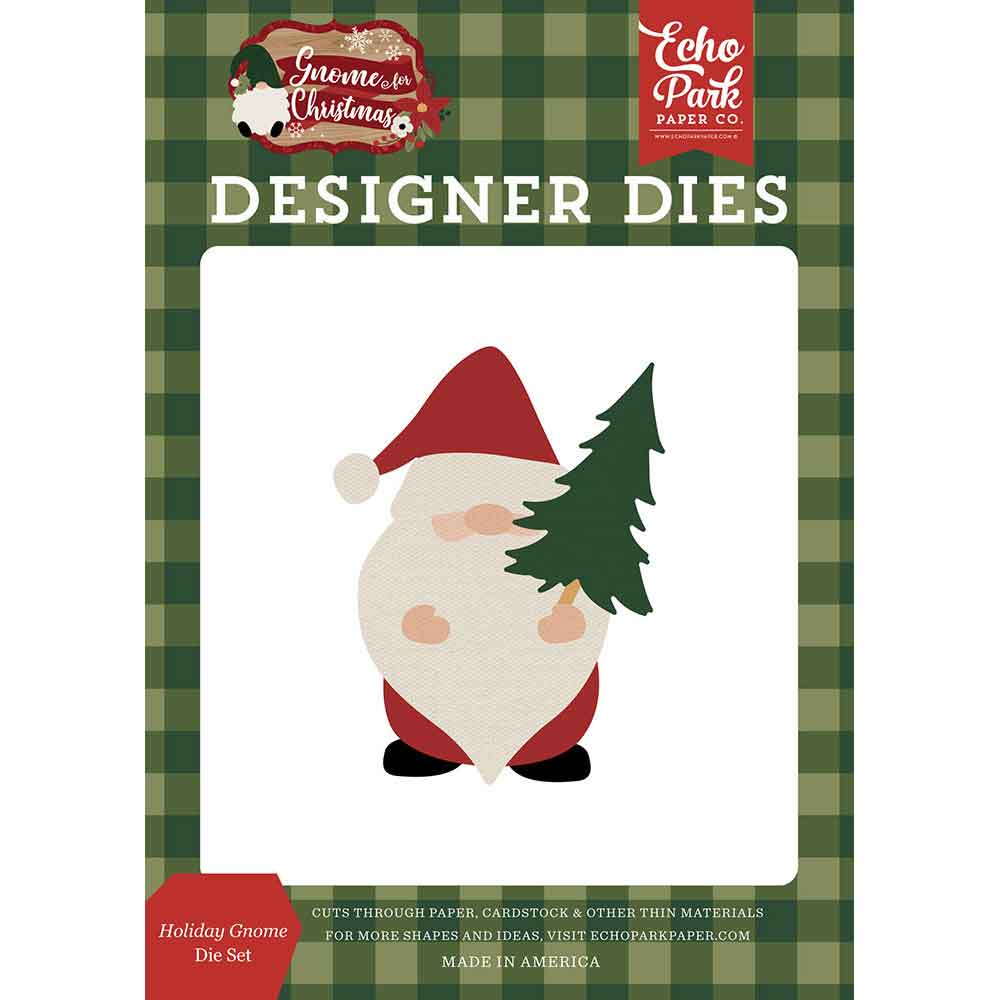Holiday Gnome Die Set – Gnome For Christmas – Echo Park Fashion