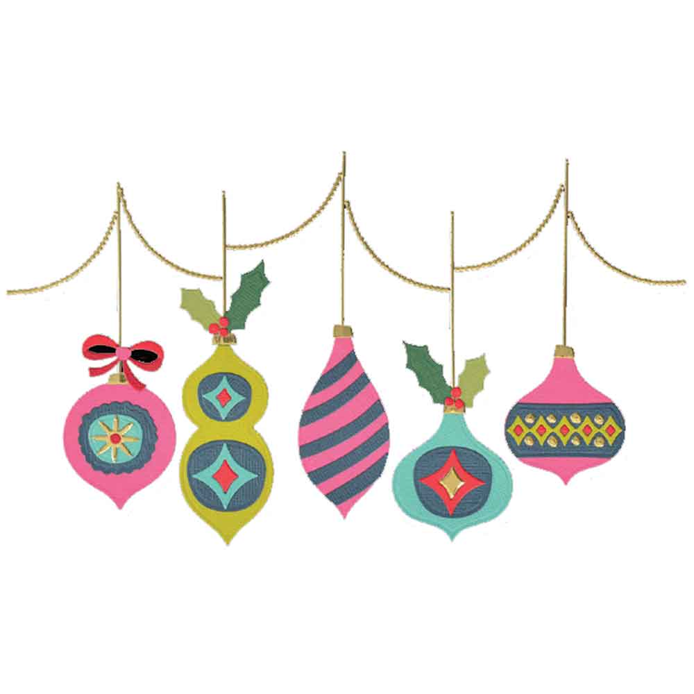 Funky Baubles Thinlits Dies – Jennifer Ogborn – Sizzix Hot on Sale