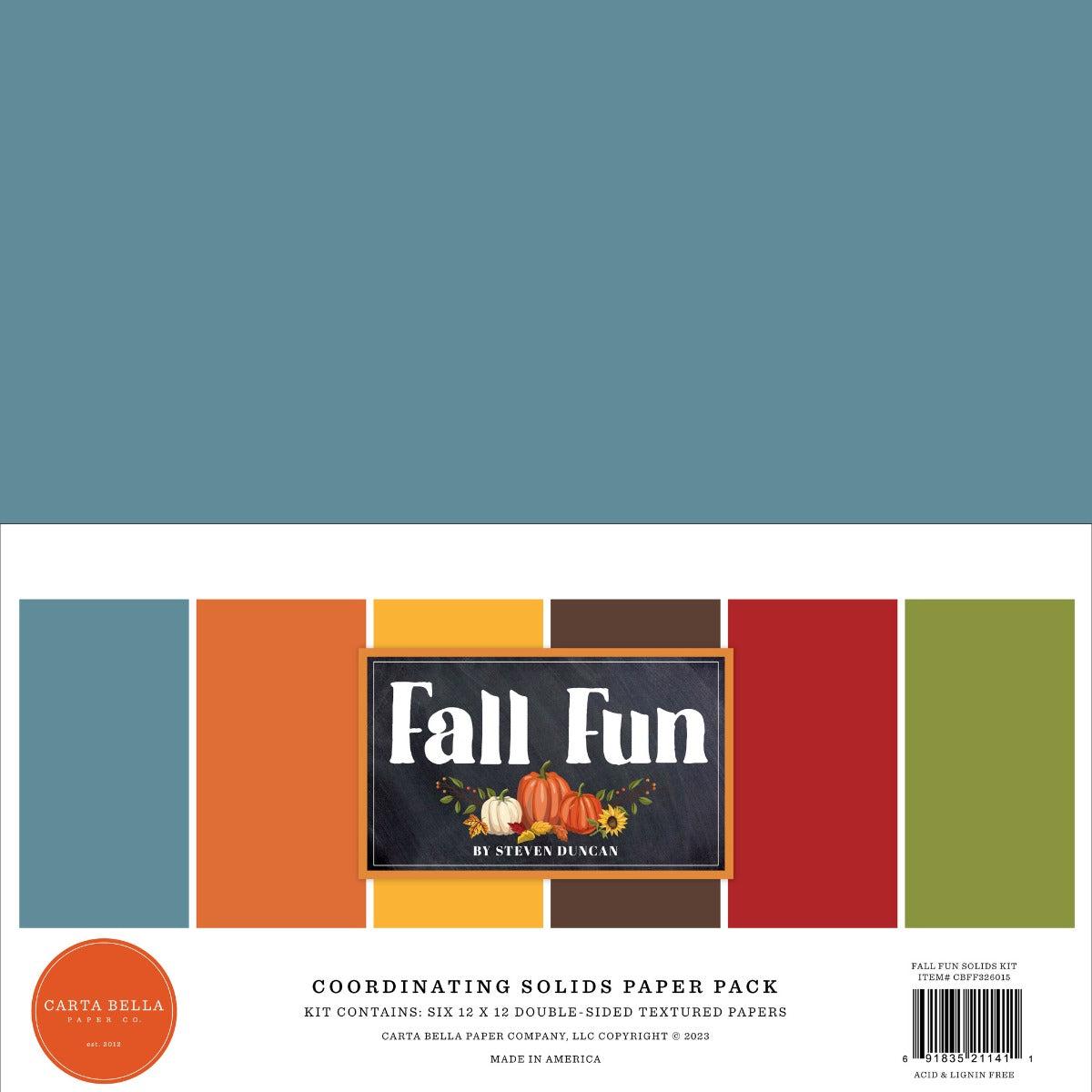 Fall Fun Solids Kit- Carta Bella Online Sale